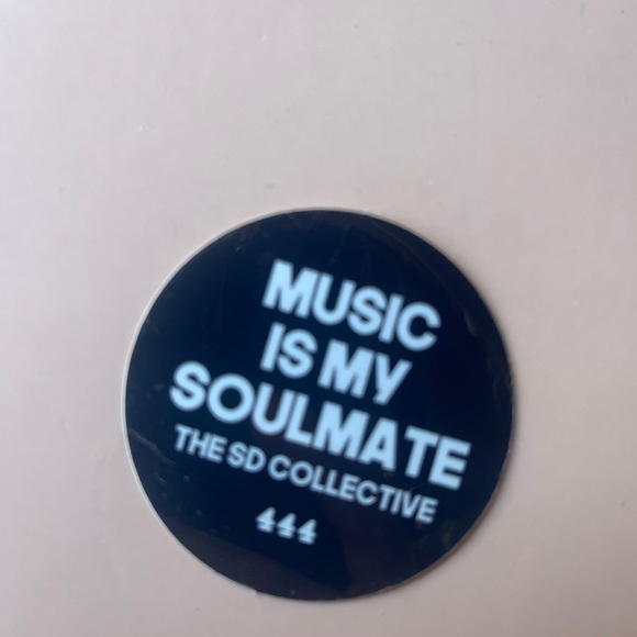 2" Waterproof Music Is My Soulmate 444  Surf Skate Adventure  Sticker Decal - Picture 2 of 4
